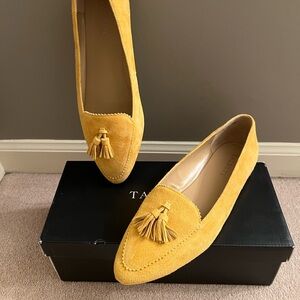 Tassel Yellow Loafers - Talbots - Never Worn 9W